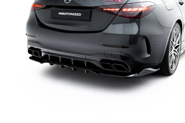 Diffuser med vertikala stag för Mercedes C63 W206/S206