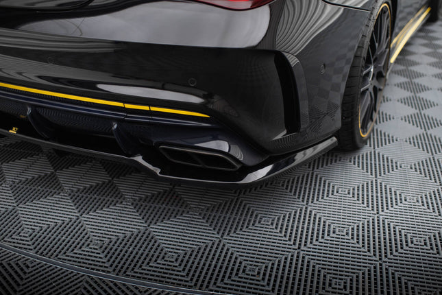 Diffuser med vertikala stag för Mercedes CLA 45 C117 Facelift