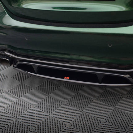 Bakre splitter med vertikala stag för Mercedes E63 W213 Facelift