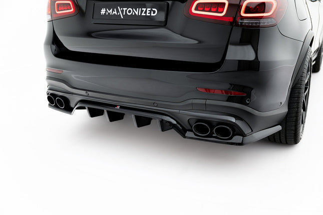 Diffuser med vertikala stag för Mercedes GLC 43 SUV X253 Facelift