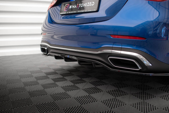 Diffuser med vertikala stag för Mercedes C-Klass AMG-Line W206