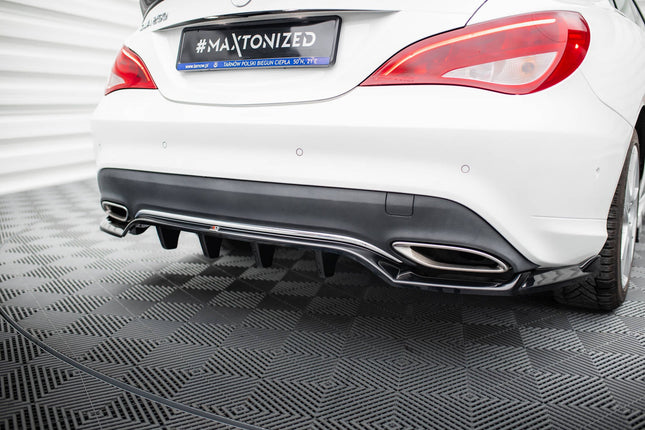 Diffuser med vertikala stag för Mercedes CLA C117 Facelift