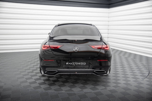 Diffuser med vertikala stag för Mercedes CLA Coupé C118