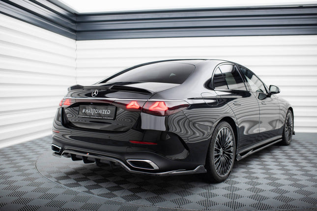 Diffuser med vertikala stag för Mercedes E-Klass AMG-Line Sedan/Kombi W214