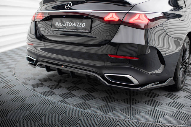 Diffuser med vertikala stag för Mercedes E-Klass AMG-Line Sedan/Kombi W214