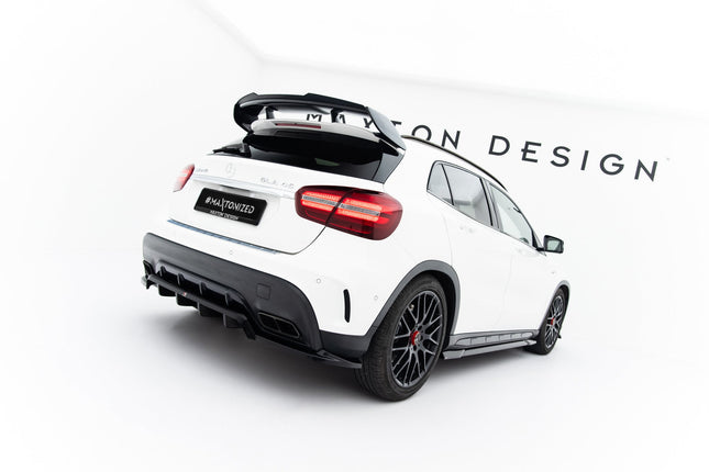Diffuser med vertikala stag för Mercedes GLA 45 X156 Facelift