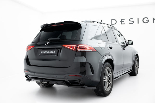 Diffuser med vertikala stag för Mercedes GLE SUV AMG-Line W167/W167 Facelift