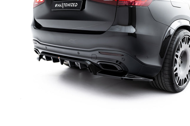 Diffuser med vertikala stag för Mercedes GLS AMG-Line X167 Facelift