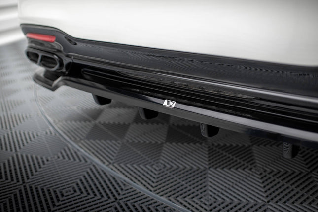 Diffuser med vertikala stag för Mercedes S-Klass AMG-Line W222 Facelift