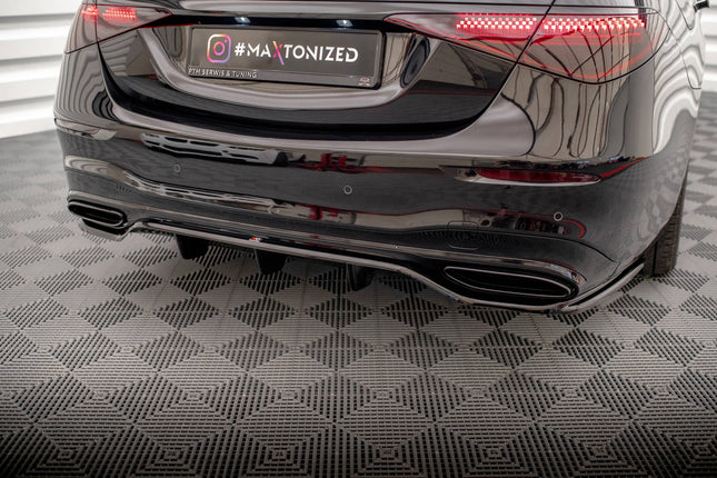 Diffuser med vertikala stag för Mercedes S-Klass AMG-Line W223