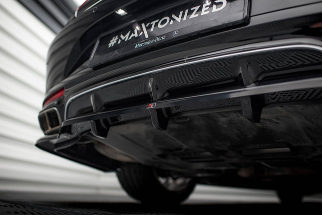 Diffuser med vertikala stag för Mercedes S-Klass Coupé AMG-Line C217 Facelift