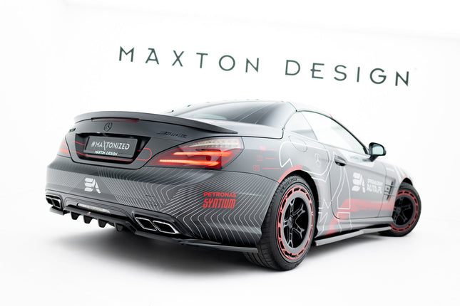 Diffuser med vertikala stag för Mercedes SL 63 R231