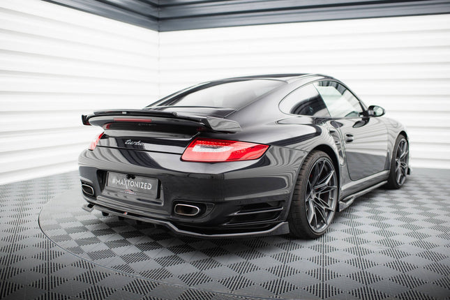 Diffuser med vertikala stag för Porsche 911 Turbo 997