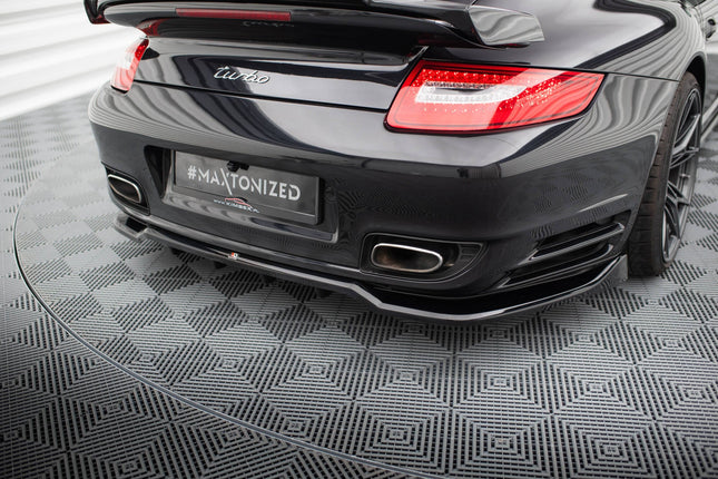 Diffuser med vertikala stag för Porsche 911 Turbo 997