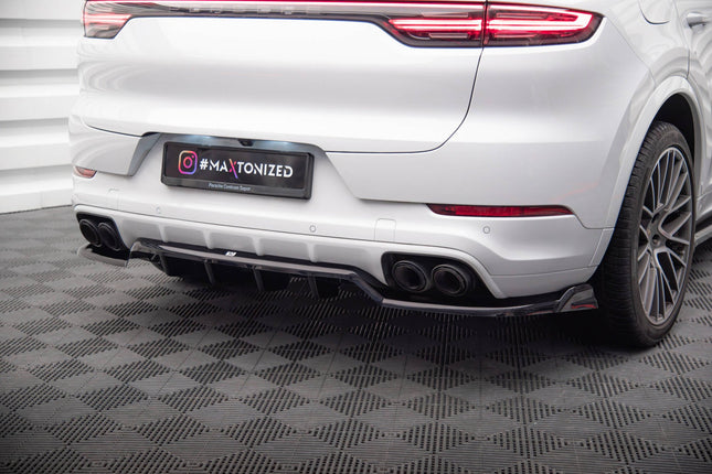 Diffuser med vertikala stag för Porsche Cayenne Coupé/SUV MK3