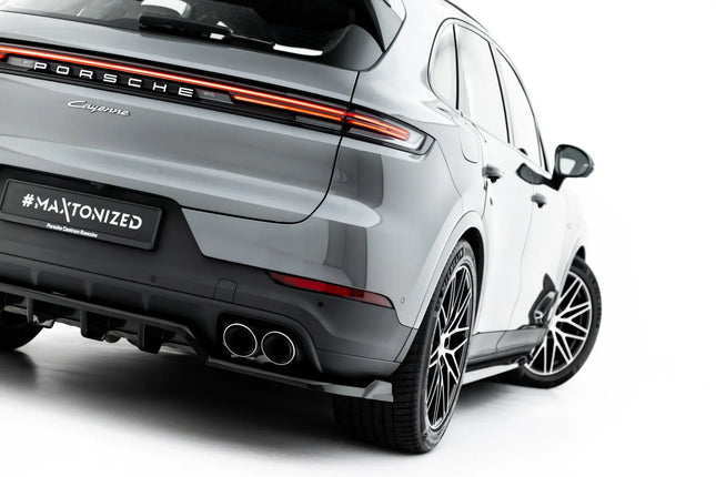 Diffuser med vertikala stag för Porsche Cayenne SUV/Coupé MK3 Facelift