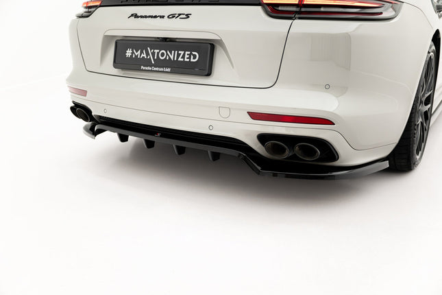 Diffuser med vertikala stag för Porsche Panamera GTS Sport Turismo 971 Facelift