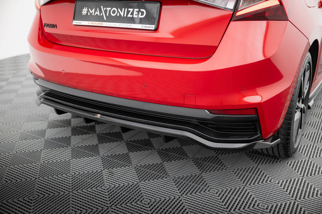 Diffuser med vertikala stag för Skoda Fabia Monte Carlo MK4