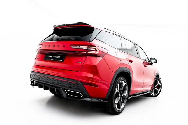 Diffuser med vertikala stag för Skoda Kodiaq RS MK2
