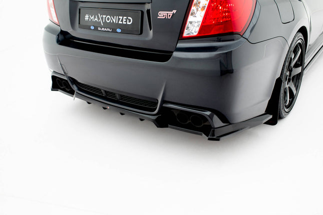 Diffuser med vertikala stag för Subaru Impreza WRX STI MK3 Facelift