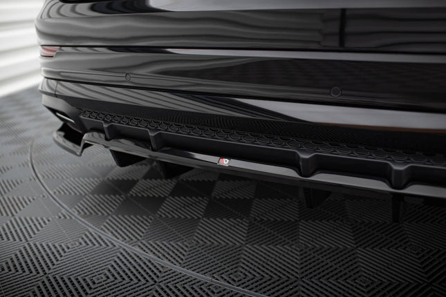 Diffuser V.1 med vertikala stag för Audi Q8 S-Line/SQ8 MK1 Facelift