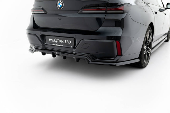 Diffuser V.1 med vertikala stag för BMW 7-serie M-Paket G70