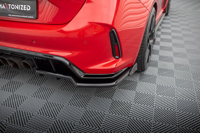 Diffuser V.1 med flaps och vertikala stag för Honda Civic Type-R MK11