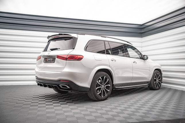 Bakre splitter V.1 med vertikala stag för Mercedes GLS AMG-Line X167