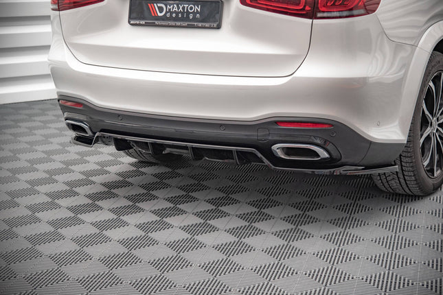 Bakre splitter V.1 med vertikala stag för Mercedes GLS AMG-Line X167
