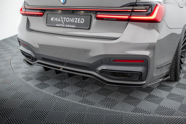 Diffuser V.2 med vertikala stag för BMW 7-serie M-Paket G11/G12 Facelift