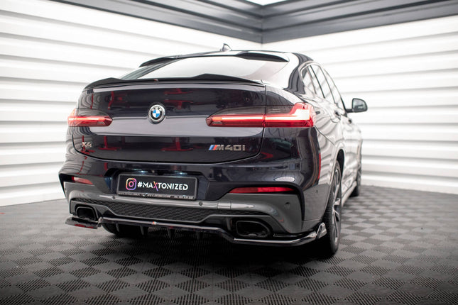 Diffuser V.2 med vertikala stag för BMW X4 M40i G02