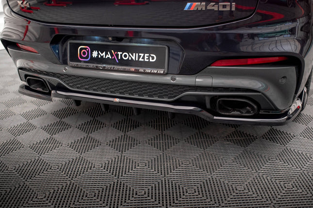 Diffuser V.2 med vertikala stag för BMW X4 M40i G02