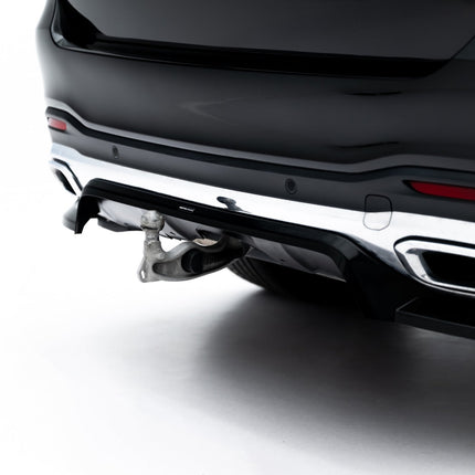 Bakre splitter V.2 med vertikala stag för Mercedes GLS AMG-Line X167