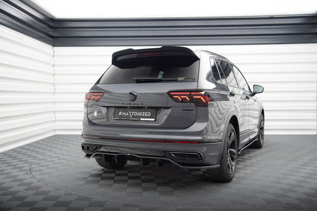 Diffuser med vertikala stag för VW Tiguan R-Line MK2 Facelift