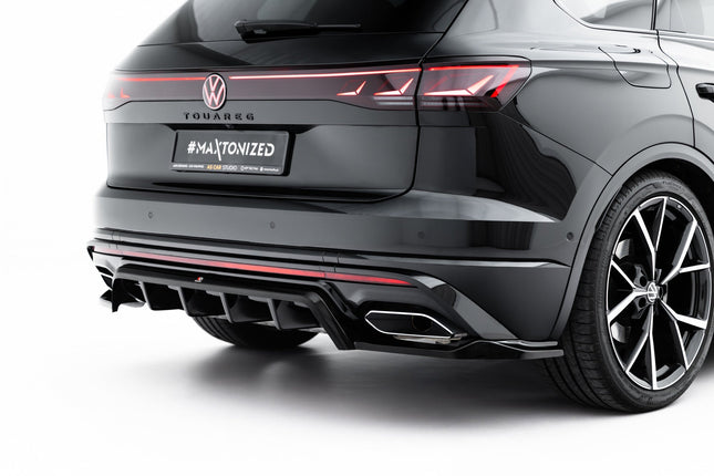 Diffuser med vertikala stag för VW Touareg R-Line MK3 Facelift