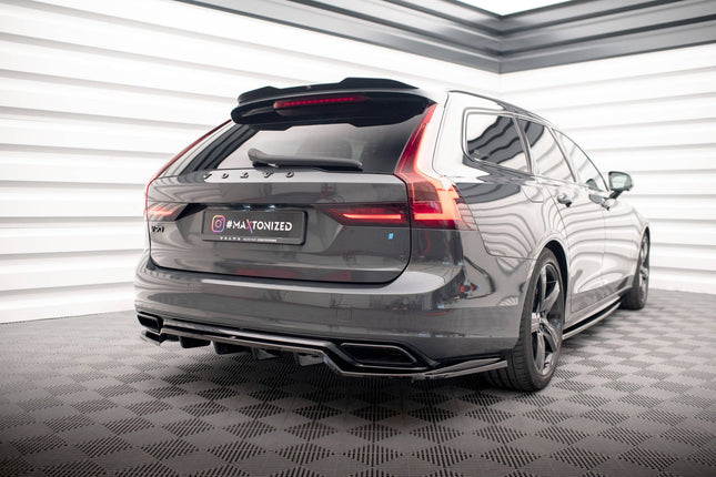 Diffuser med vertikala stag för Volvo V90/S90 R-Design MK2