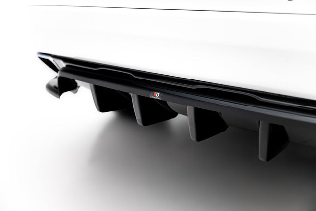 Diffuser med vertikala stag för Volvo XC60 MK1 Facelift