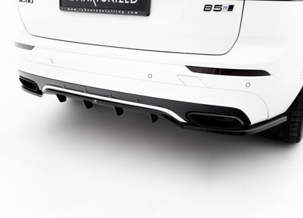 Bakre splitter med vertikala stag för Volvo XC60 MK2 R-Design