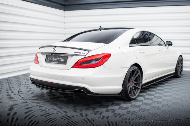 Diffuser med vertikala stag för Mercedes CLS AMG-Line C218