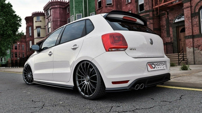 Diffuser med vertikala stag för VW Polo GTI MK5 Facelift