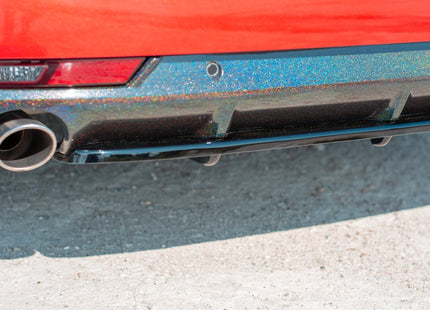 Bakre splitter med vertikala stag för Peugeot 508 Petrol MK2