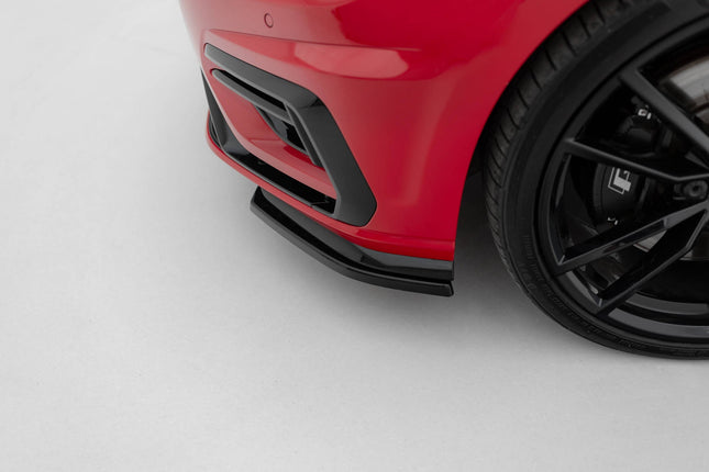 Främre sidosplitters för VW Golf R/R-Line MK7 Facelift