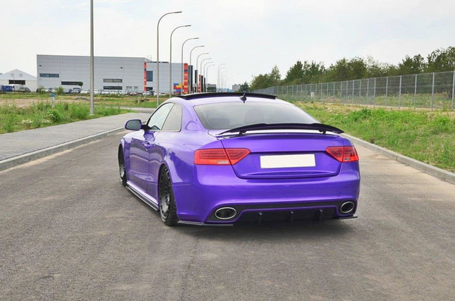 Bakre sidosplitters för Audi RS5 MK1 (8T) Facelift