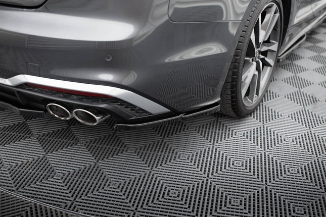 Bakre sidosplitters för Audi S5 Sportback/Coupé F5 Facelift
