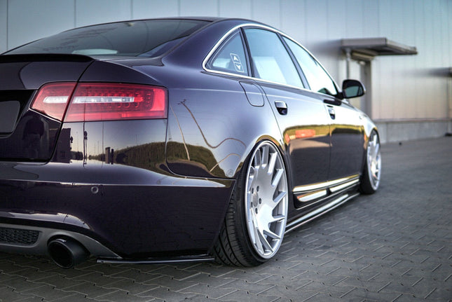 Bakre sidosplitters för Audi A6 S-Line C6/C6 Facelift Sedan/Avant
