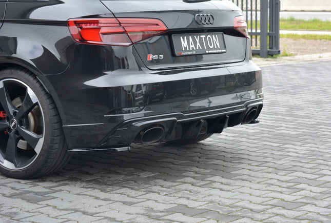 Bakre sidosplitters för Audi RS3 8V Facelift Sportback