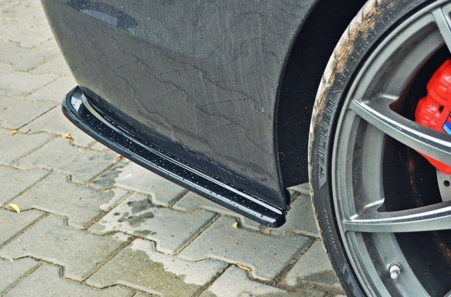 Bakre sidosplitters för BMW 5-serie M-Paket F10/F11 (för två dubbla ändrör)