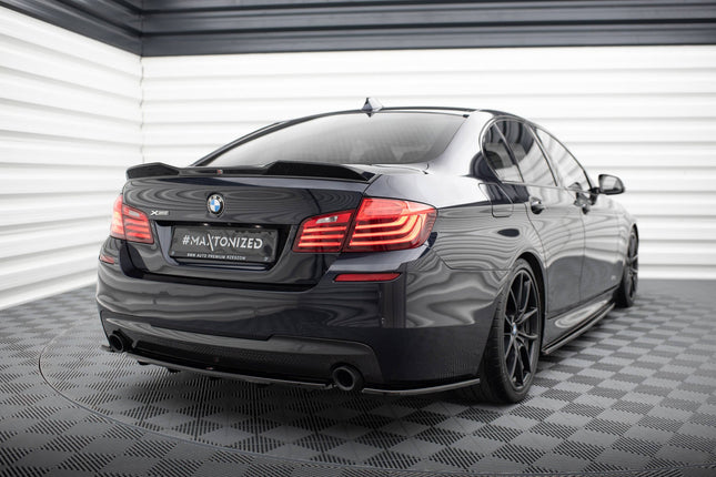 Bakre sidosplitters för BMW 5-serie M-Paket F10/F11 (för två enkla ändrör)