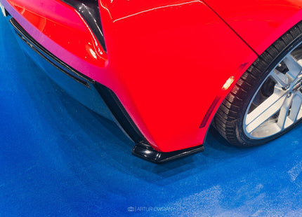 Bakre sidosplitters för Chevrolet Corvette Stingray C7