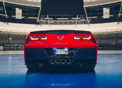 Bakre sidosplitters för Chevrolet Corvette Stingray C7